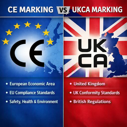 CE Marking vs UKCA Marking