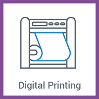 Digital Printing Icon with Border