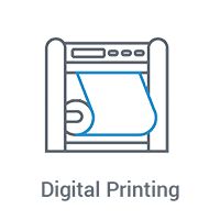 Digital Printing Icon without Border