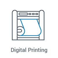 Digital Printing Icon without Border