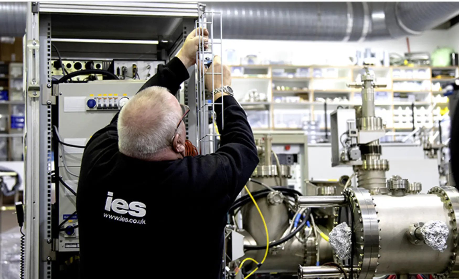 Equipment Installation by IES Engineer