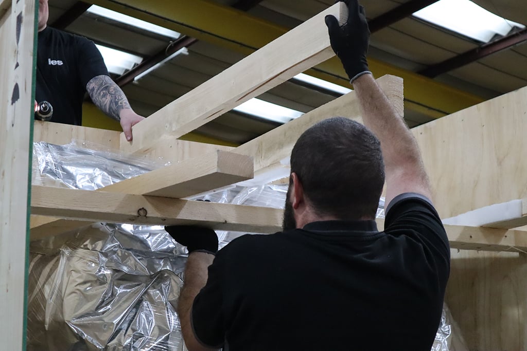 Export Packing Blocking Timber
