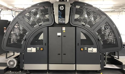 HP T250 Print Press Installation - Image 4