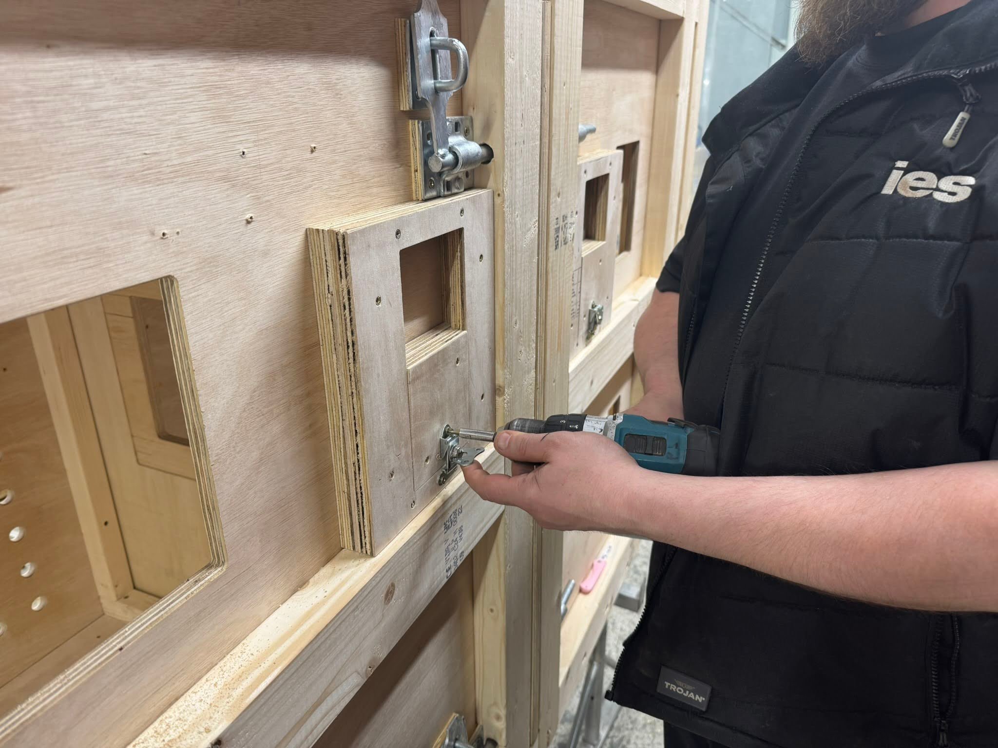 IES Crate Construction for Bristol Zoo