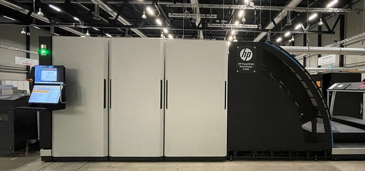 Installing HP’s New Inkjet Press for its European Premiere at Hunkeler Innovationdays 2023 - 2