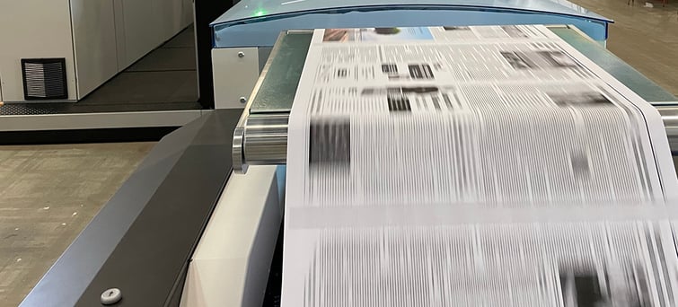 Installing HP’s New Inkjet Press for its European Premiere at Hunkeler Innovationdays 2023 - 3