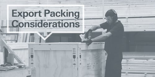Export Packing Considerations