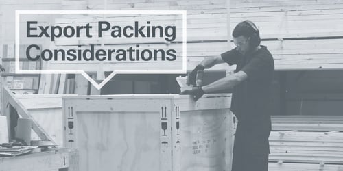 Export Packing Considerations