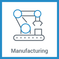 Manufacturing Icon with Border