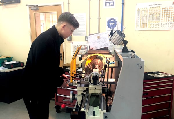 Harri is Learning More as an Engineering Apprentice