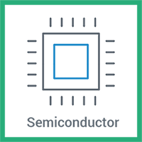 Semiconductor Icon with Border