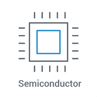 Semiconductor Icon without Border