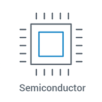 Semiconductor Icon without Border