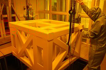Designing and Installing our Largest-Ever Structural Machine Base