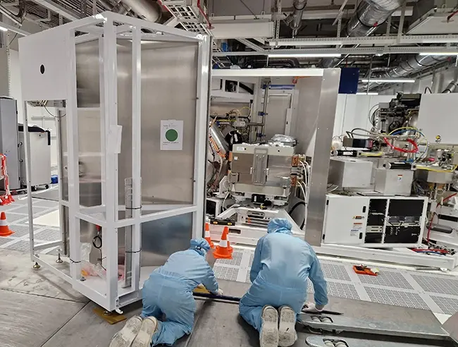 Ion implanter install