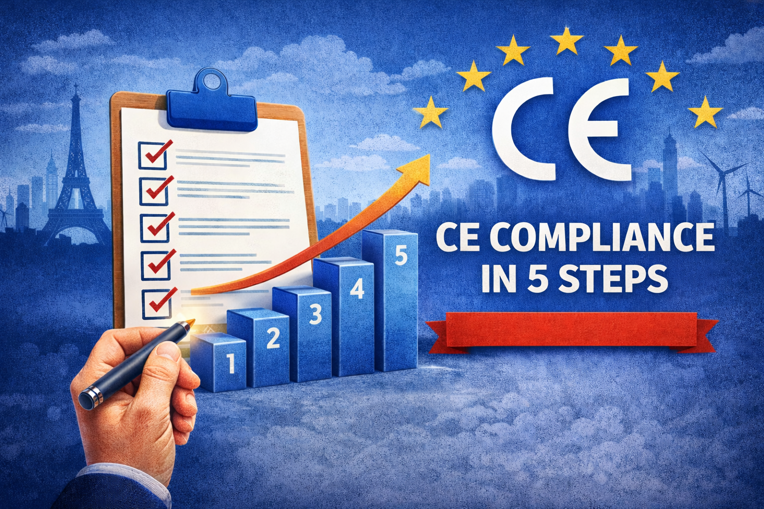 How to Achieve CE Compliance in 5 Steps