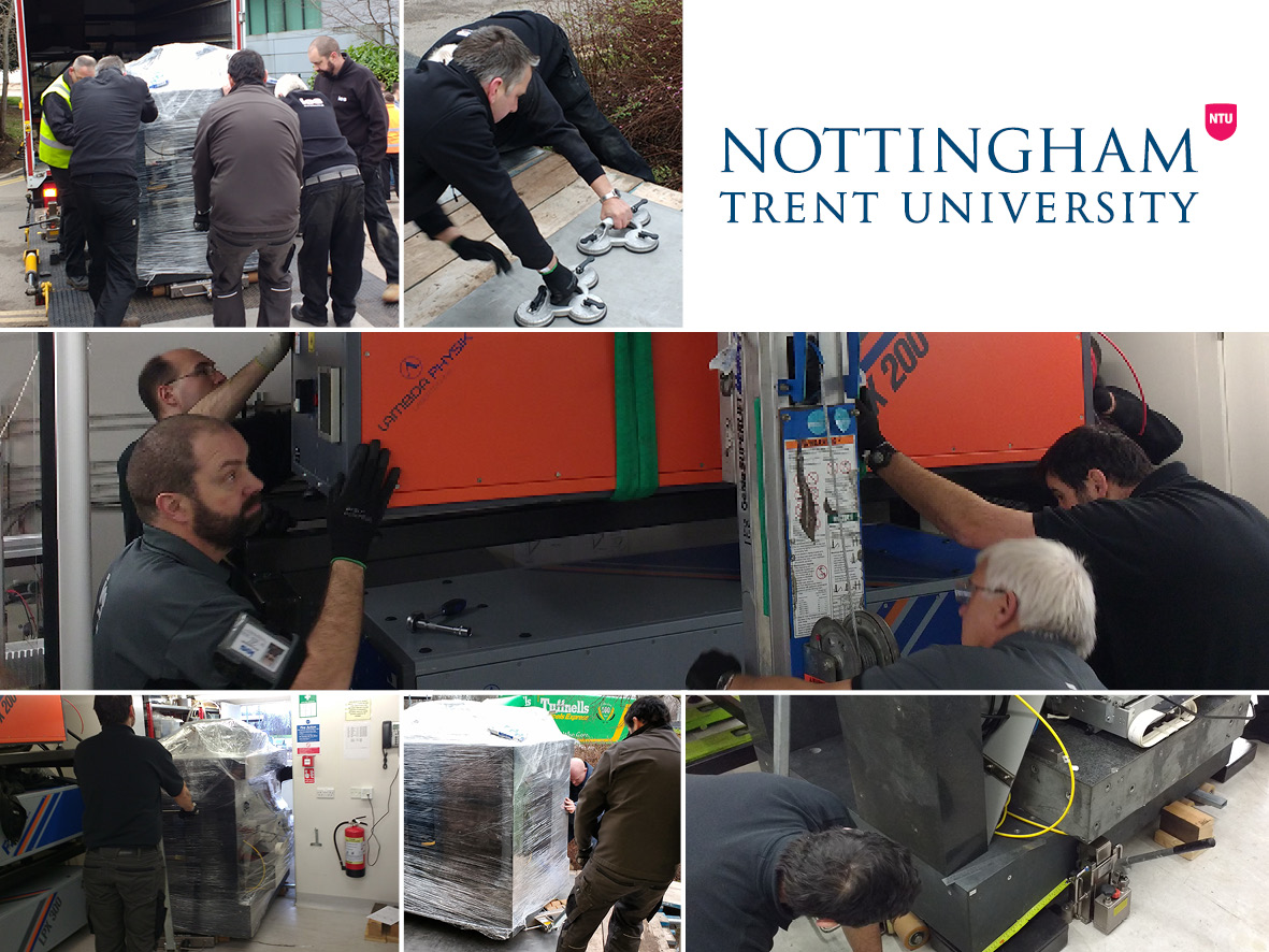 NTU Laser Installation