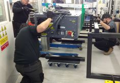 Complex Laser System Installation at Nottingham Trent