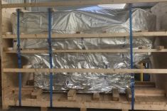 Safely Transporting Three, 14-Tonne Presses Across the Atlantic