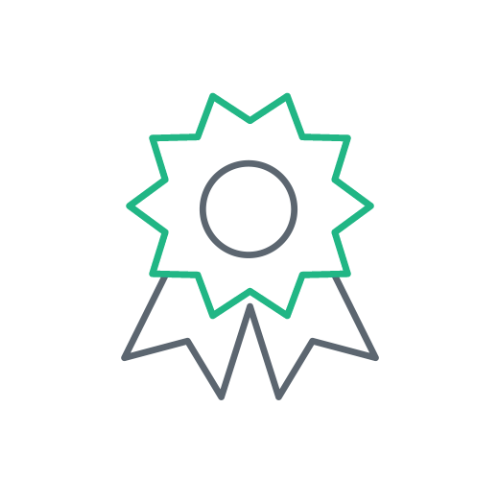 Excellent service icon